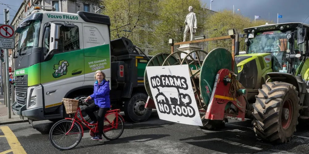 Irish fuel protests expose weak links between farms, fertiliser and food
