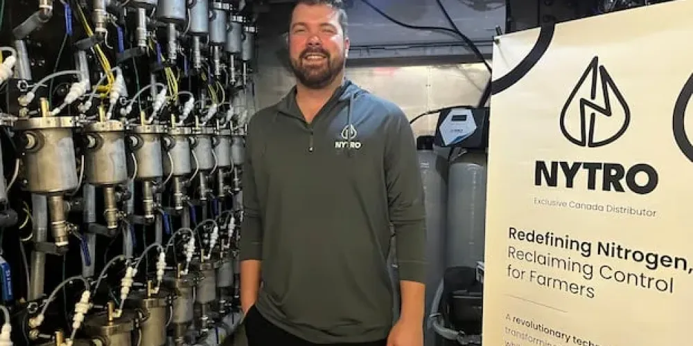 Canadian farmers test fertilizer that mimics lightning