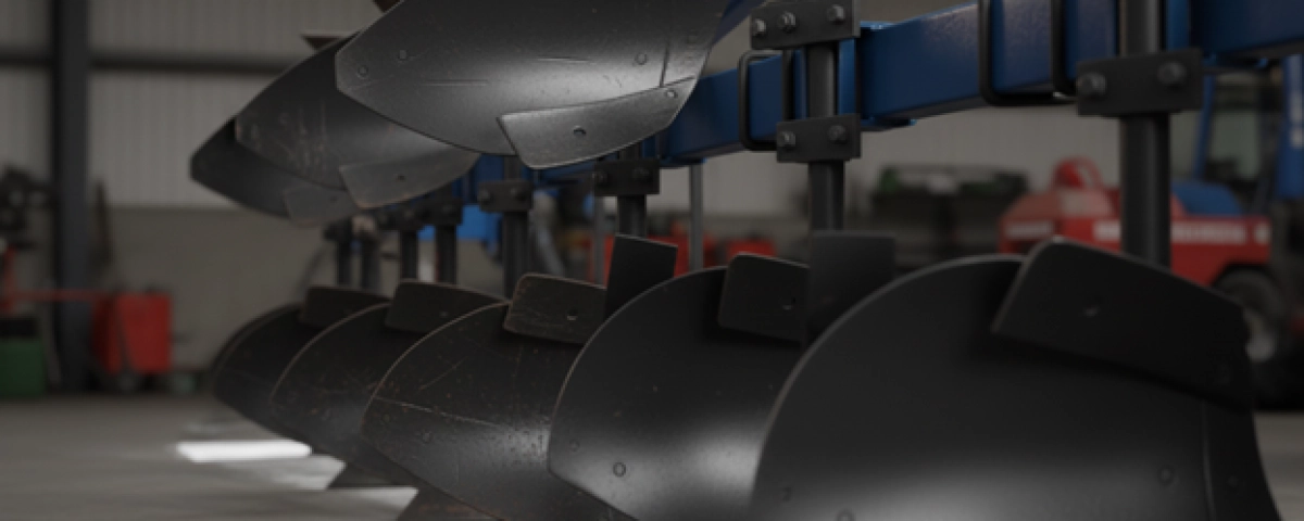 Композитные отвалы на плуг на раме