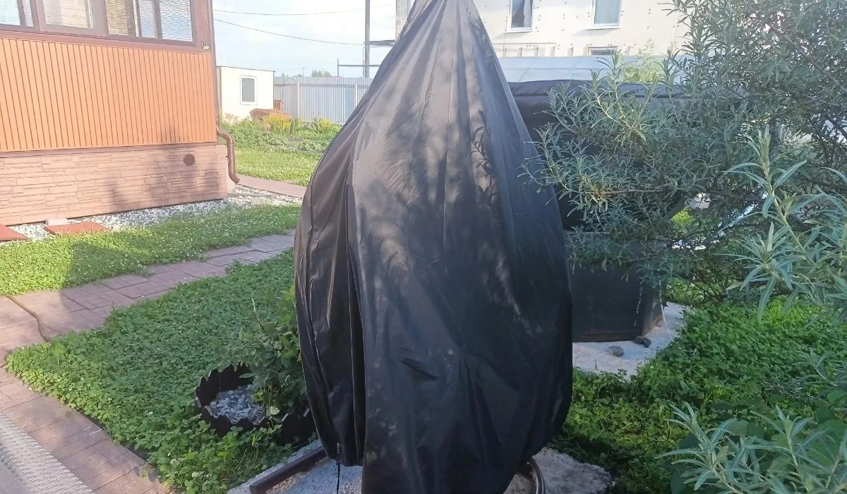 Как защитить подвесное кресло из ротанга от дождя, солнца, ветра и погодных осадков? Совет от Art-Puf