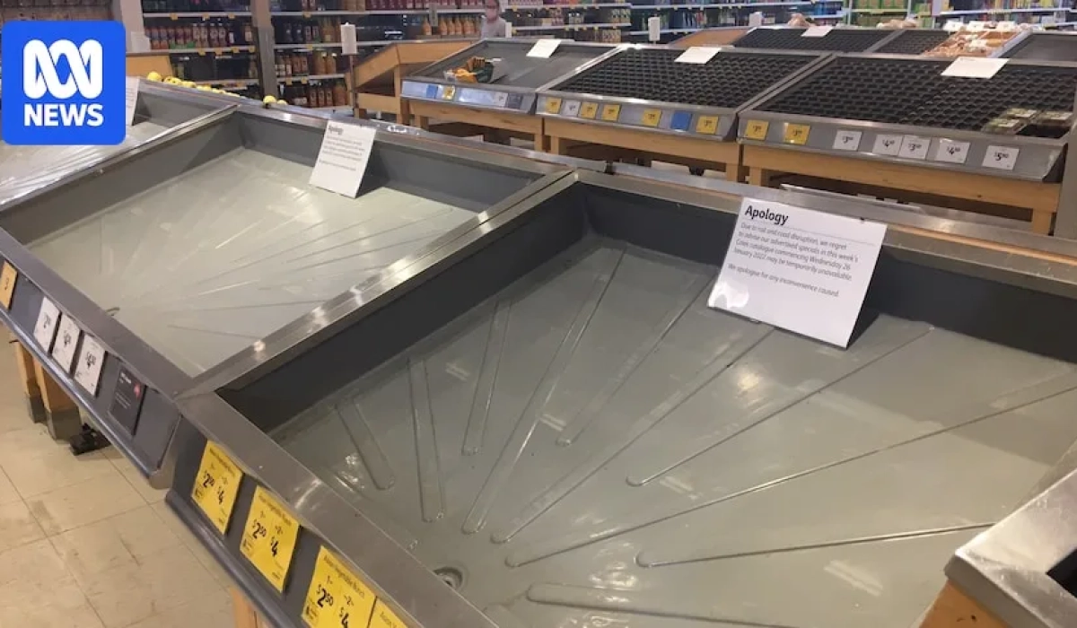 Затопленный сад макадамии в Квинсленде