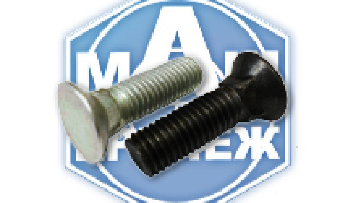 Болт лемешный - крепеж для плуга