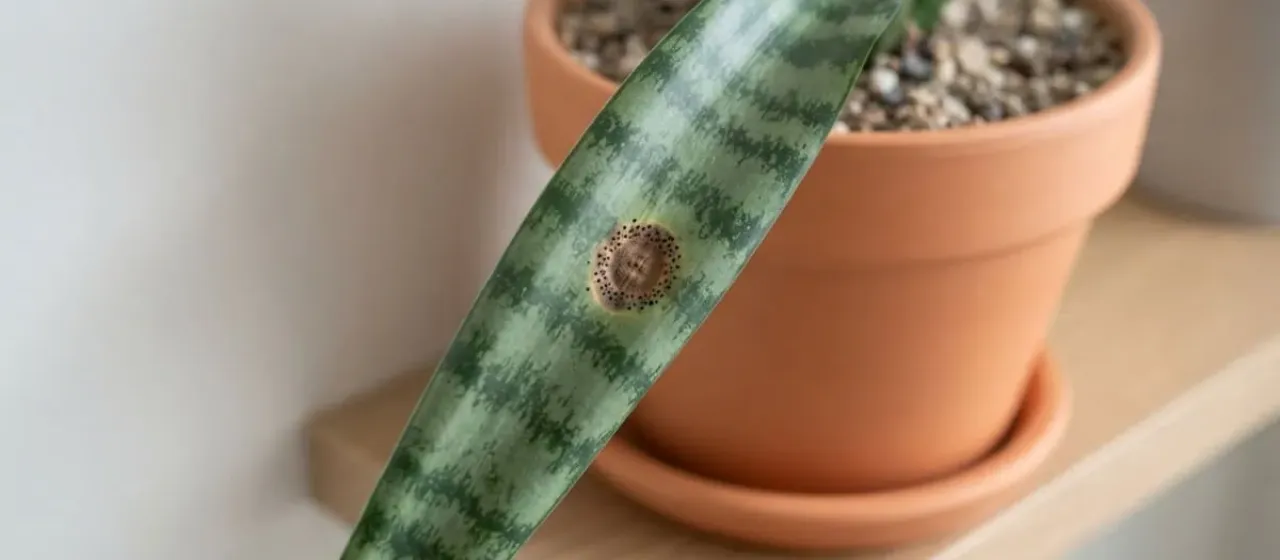 Sansevieria anthracnose