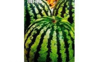 Пакет семян арбуза Легень - Легинь