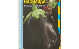Пакет семян баклажана Насолода