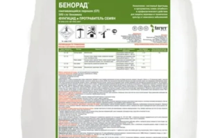 Белая упаковка с этикеткой продукта Бенорад