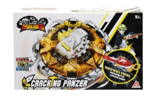 Упаковка игрушки Cracking Panzer с изображением механического персонажа - Нано-Панцер т.к.с.