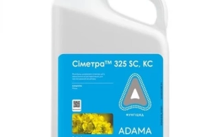 Бутылка с фунгицидом Симетра 325 SC от ADAMA