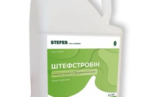 Бутылка с фунгицидом Штефстробин