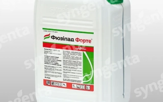 Белая канистра с этикеткой Фюзилад Форте - Фюзилад Форте 150 ЕС