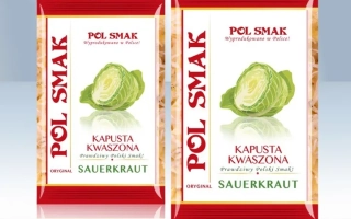 Packaging of sauerkraut by POL-SMAK
