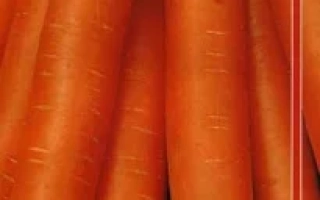 Морква ЧЕРВОНА СТРІЛА на упаковці насіння