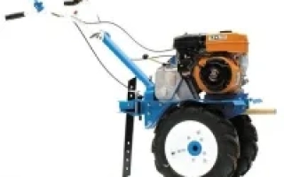 Мотоблок Neva MB-2C-7.0 PRO на белом фоне