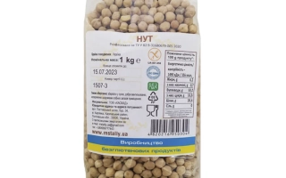 Пакет с нутом весом 1 кг от бренда НУТ - Зодиак