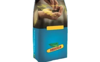 Синий мешок с семенами бренда DEKALB - ДК Експрит