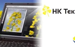 Ракета с рапсом на фоне и логотипом НК Текник