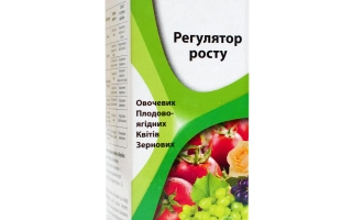 Упаковка регулятора роста Вертекс с изображением ягод