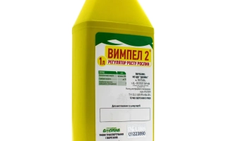 Желтая бутылка с красной крышкой и этикеткой ВИМПЕЛ 2 - ВИМПЕЛ (АГРОЛАЙТ)
