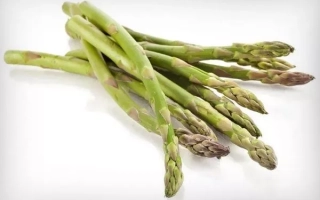 Свежая спаржа на белом фоне - ГАЙНЛИМ