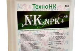 Тукосумиш NК, гр., (N - 27 %, К2О - 12 %)