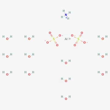 Aluminium ammonium sulphate