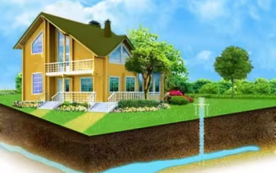 Private House Water Supply from a Well