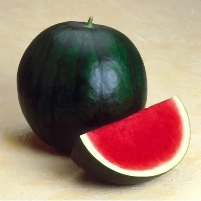 Арбуз САНДЕЙ | SANDAY — целый плод и срез