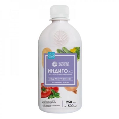 Бутылка с биопрепаратом Индиго-18