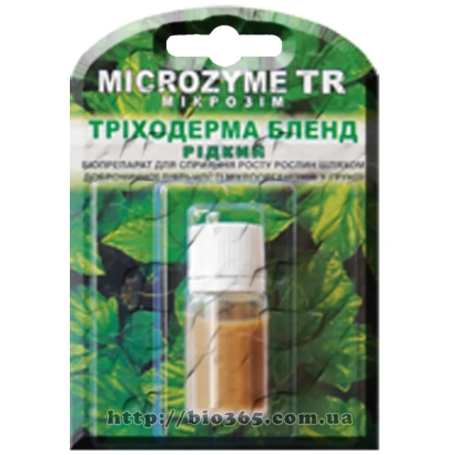 Упаковка биопрепарата ТРИХОДЕРМА БЛЕНД BIO-GREEN MICROZYME TR
