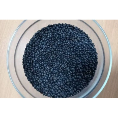 Черная чечевица в стеклянной миске - ЧЕРНАЯ ЖЕМЧУЖИНА