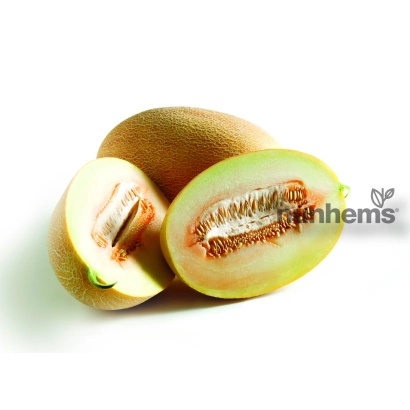 Срезанная дыня Hem's на белом фоне - Соккар