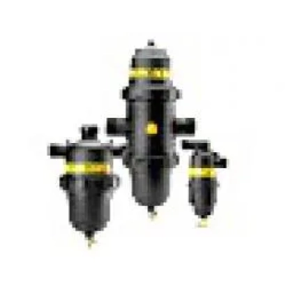 Фильтр Disk Filter 3 для капельного орошения, черный корпус с желтыми элементами - час