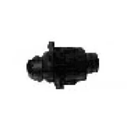 Чорний фітинг з впаяною гумкою у ПЕ САБ