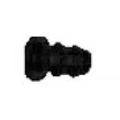 Черная заглушка в ПЭ САБ для фитингов к капельному орошению