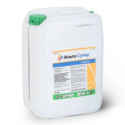 White canister with label «Alto Super» - Alto Dock 330 EC