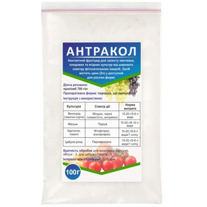 Пакет з фунгіцидом Антракол - Антракол 70WР