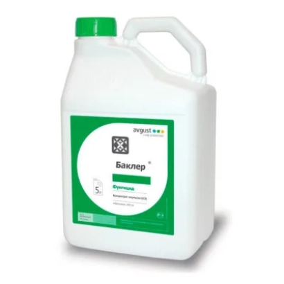 Бутелька з фунгіцидом Баклер