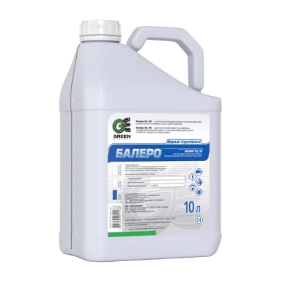 Bottle of fungicide Baler E