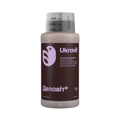 Флакон з фунгіцидом Делавіт від виробника УкрАгроБіо