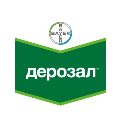Логотип продукта Дерозал от Bayer