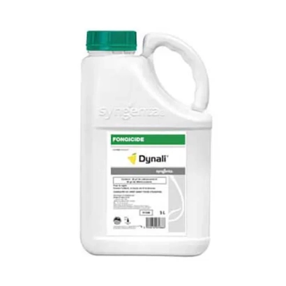 Bottle of fungicide Dynali 90 DC