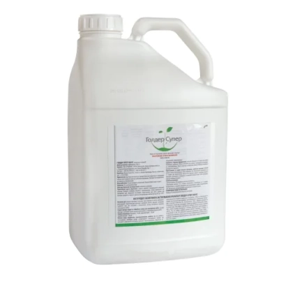 Біла канистра з етикеткою Golder Super 500 KS - Голдер Супер 500 КС