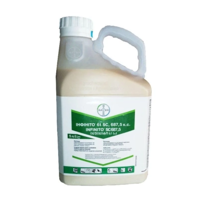 Фунгіцид Інфініто 61SC, 687,5КС у пластиковій канистрі з етикеткою