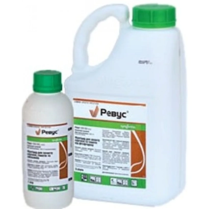 Bottle of fungicide Pebyc - Revus 250 SC