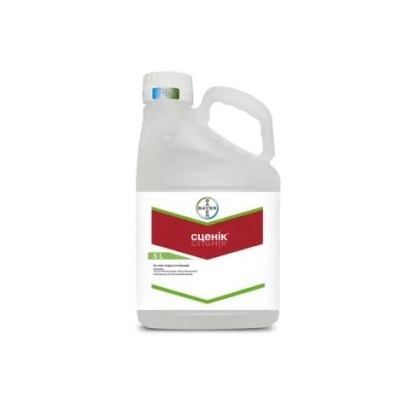 Bottle of fungicide Scenic 80 FS