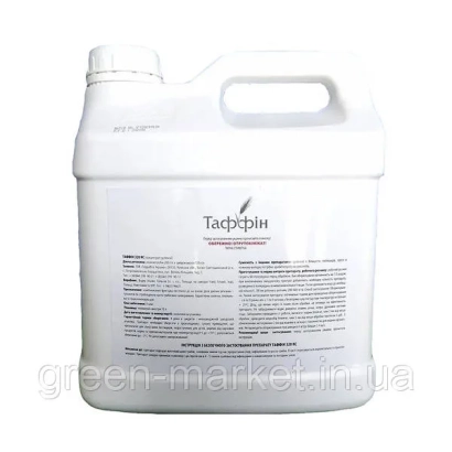 Біла канистра з етикеткою Таффін - Таффін 320 КС