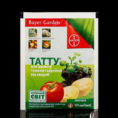 Упаковка фунгицида TATTY для защиты томатов и картофеля - Татту 550 SС