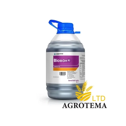 Канистра с фунгицидом Биован на белом фоне - Виован