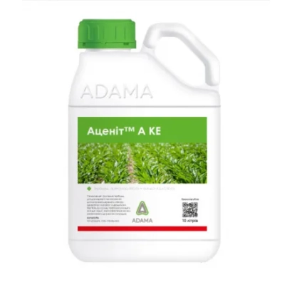 Бутылка гербицида Аценіт А KE с изображением поля - л+антидот АД-67)