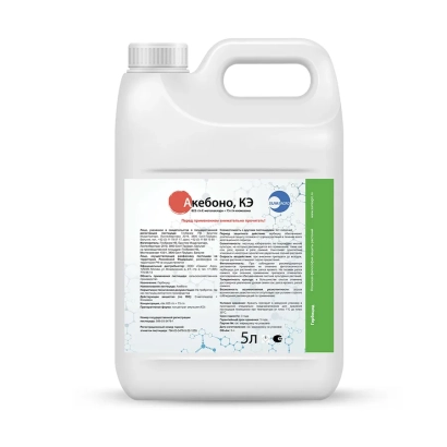 Белая канистра с этикеткой «Акебоно, К3» и зелёной полосой на боковой стороне. - Акебоно 900 SС